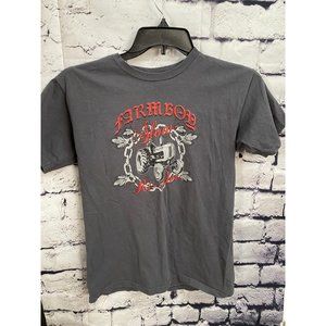 Farm Boy Black Men's Small Graphic‎ T-shirt Farmer Shirt Small